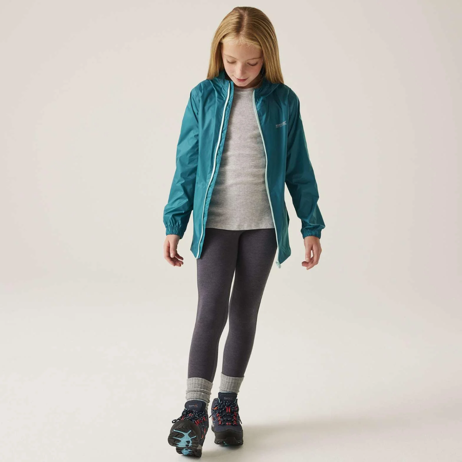 Regatta Kid Pk It Jkt Iii Regatta Niños Niños pack It chaqueta plegable impermeable Shell, transpirable & Durable Unisex niños (Pack de 1)