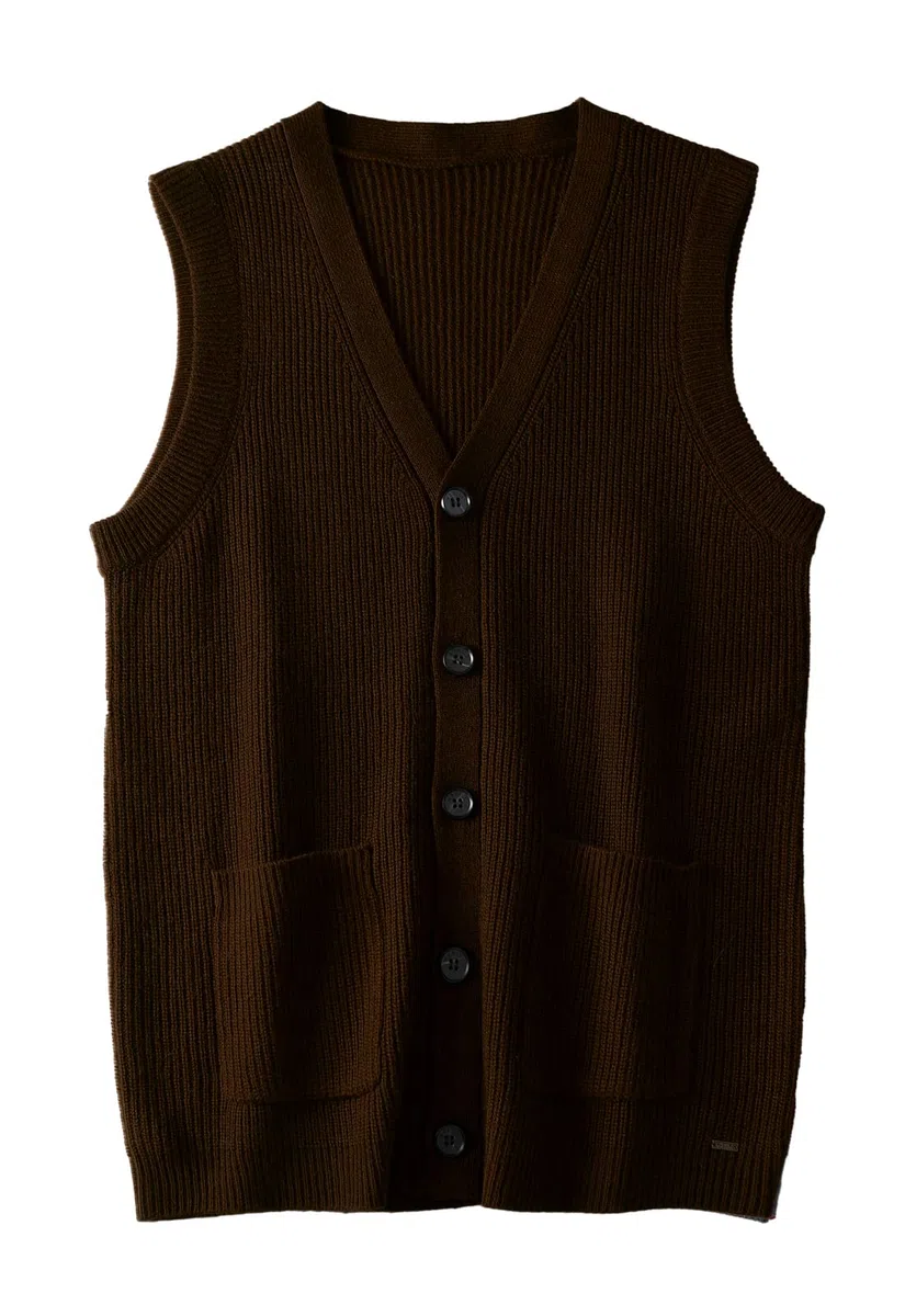 ZHILI Cárdigan Casual para Hombre