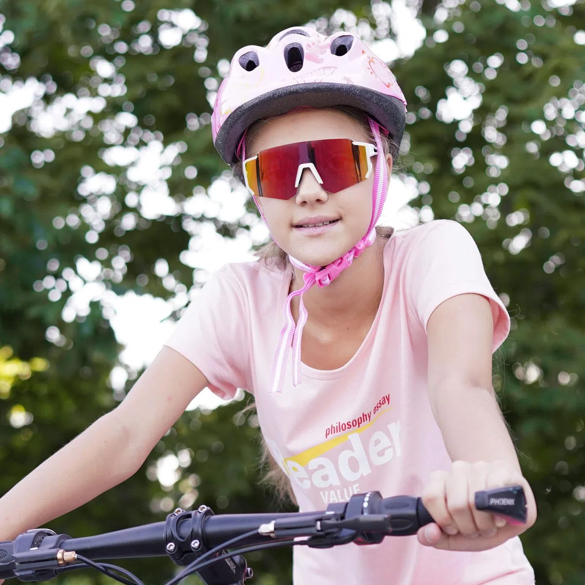 DUCO Polarizado juventud deporte ciclismo sombra ligero marco UV400 niño niños niñas béisbol gafas de sol 8-16 años DK310