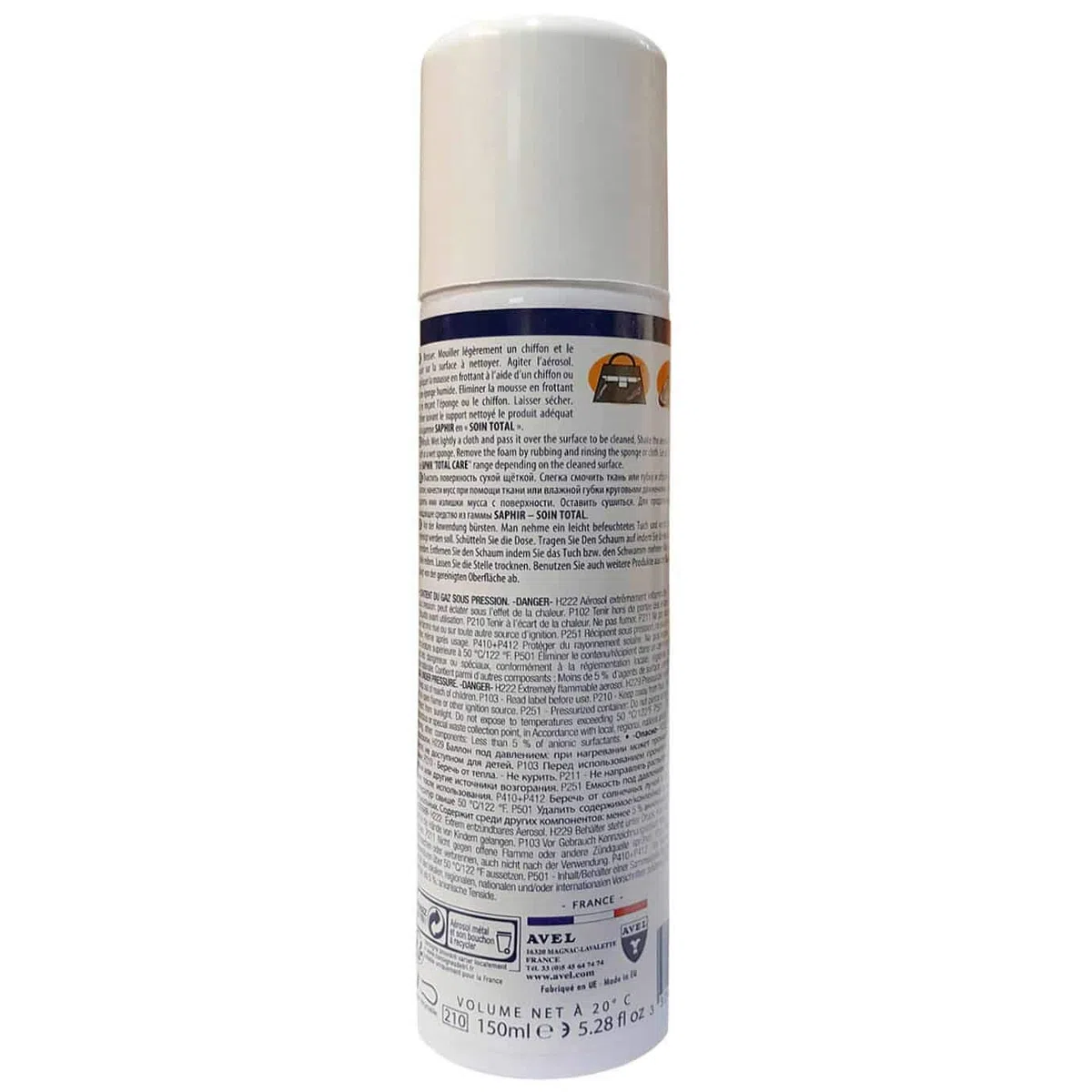 Saphir Limpiador Champú 150 ml