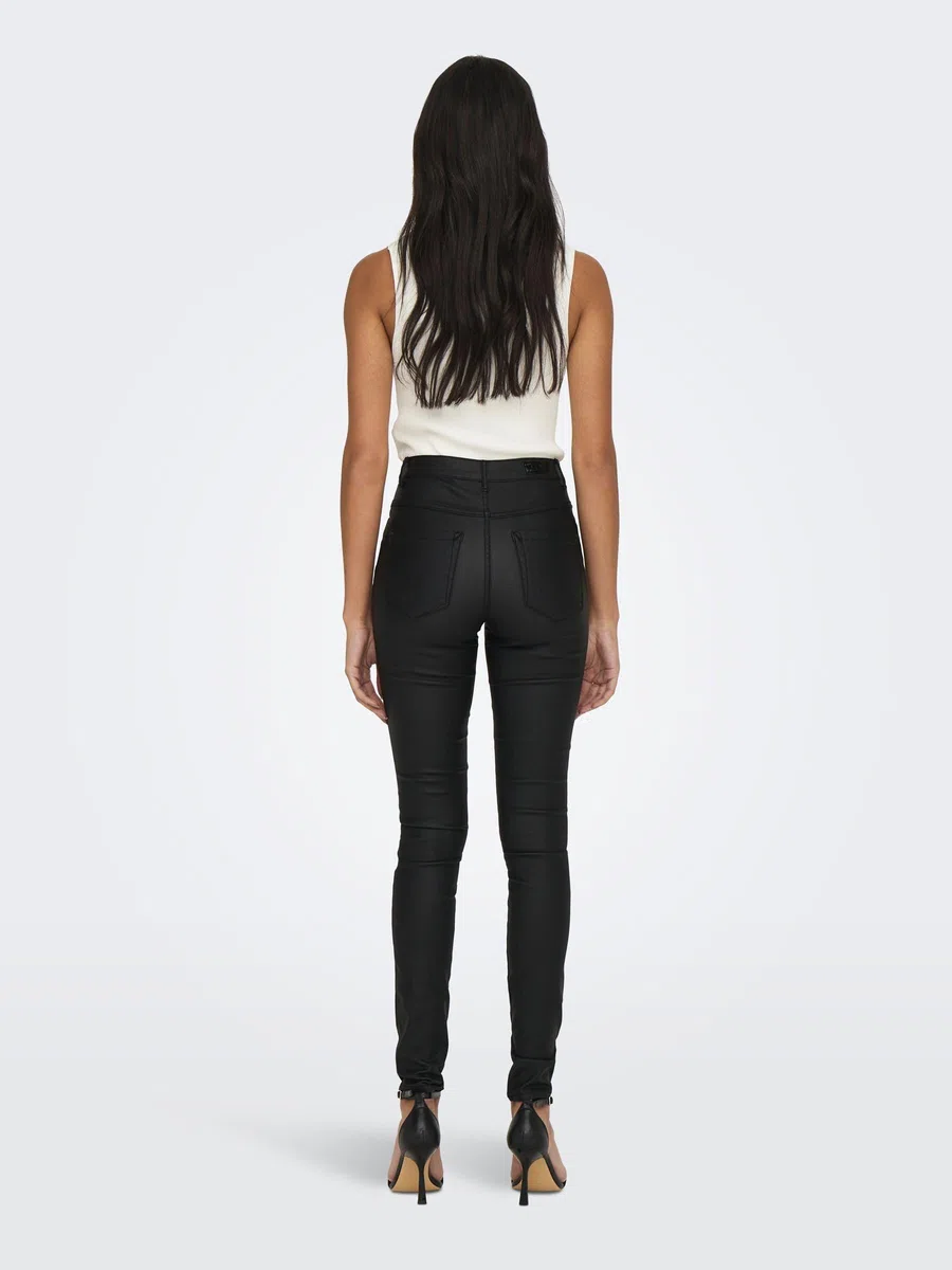 ONLY Faux Leather Trousers ONLROYAL Skinny Fit Faux Leather Trousers