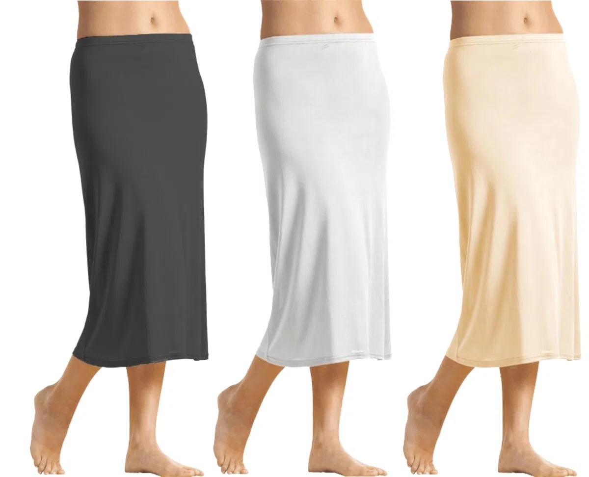 BestSale247 Enagua para mujer aprox. 70 cm – enagua elegante invisible Underskirt