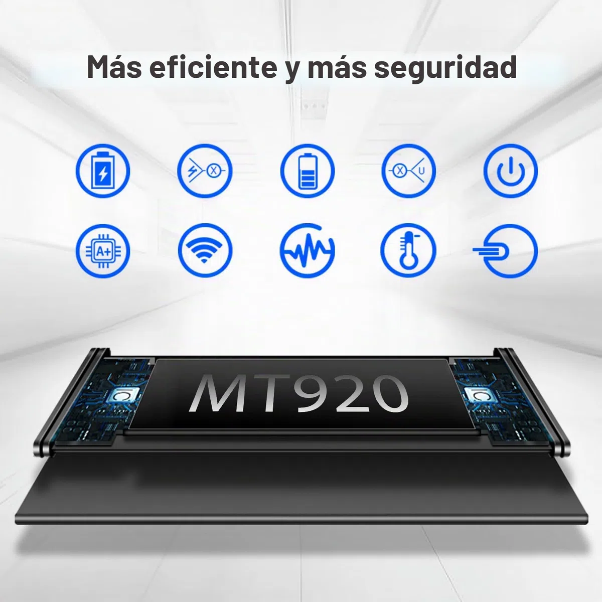 Batería de repuesto MT920 compatible con 3023-5MY 30235-5MZ SL920 TC920S 5M22 5M23 5M25 5M42 5M43 5M45 5M47 5M54 5M62 5M63 5M65 5S222 7M22. Batería cinética de condensador YT52 YT57 YT58