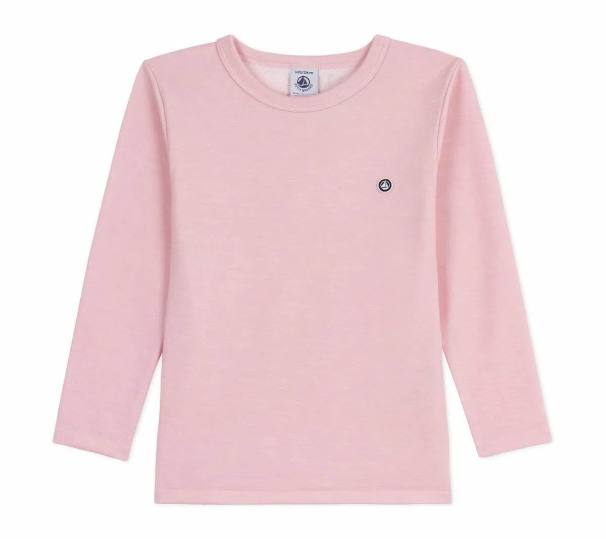 Petit Bateau TS Ml Uni Ropa Interior DÍA Niñas (Pack de 1)