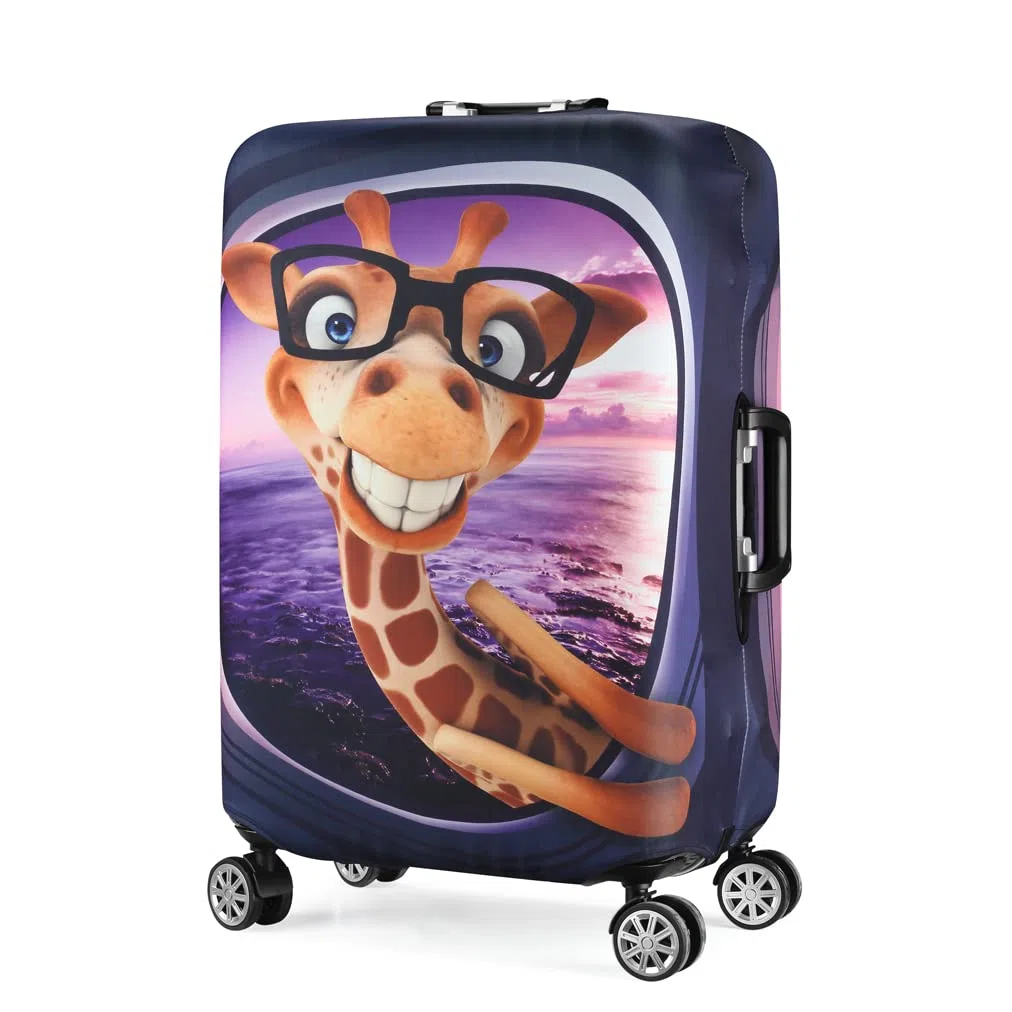 Cubierta de la Caja del Trolley del Protector de la Maleta del Viaje del diseño de la impresión 3D Manga 19 "-32"