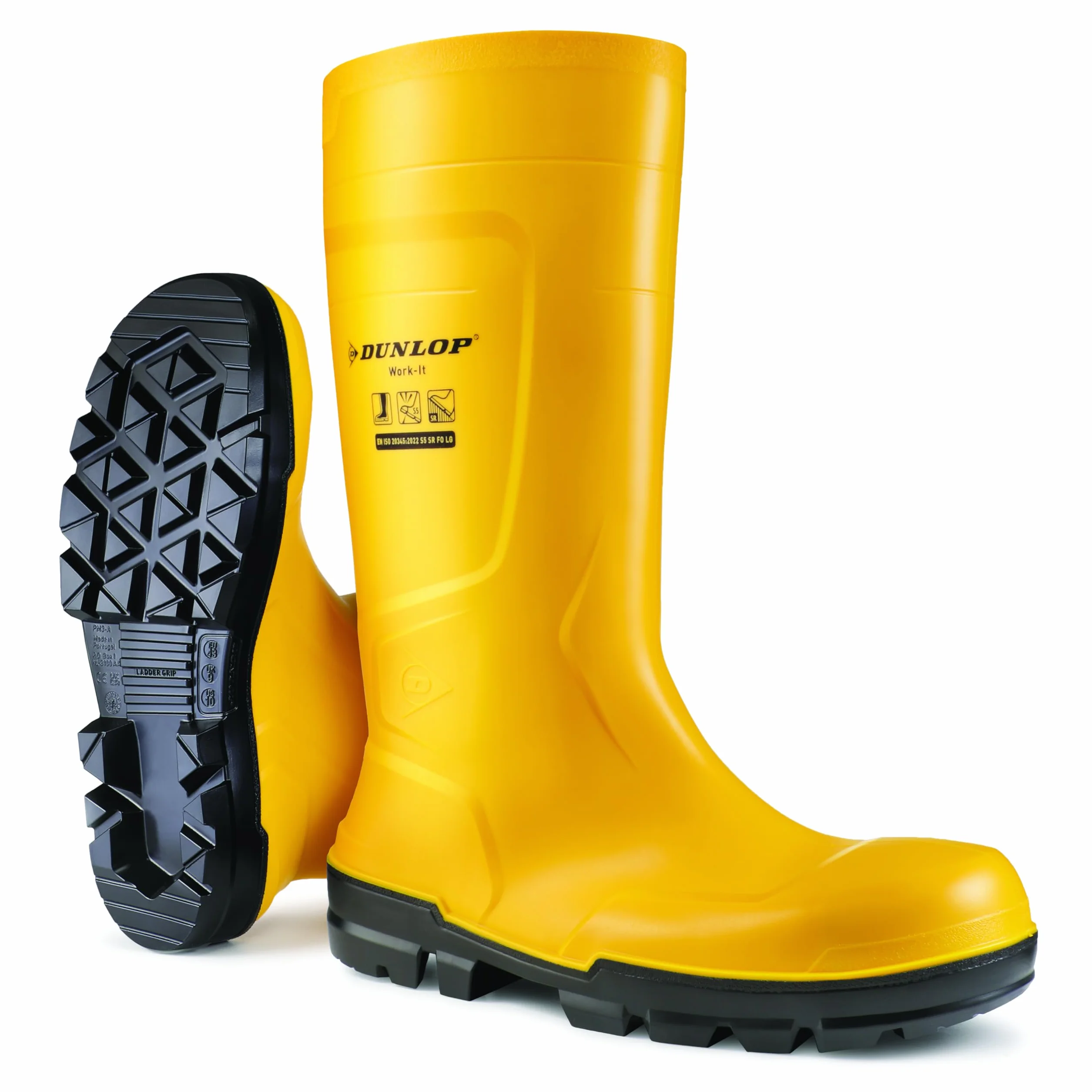 DUNLOP Protective Footwear, NB2JF01, Work-It S5, Amarillo, Talla