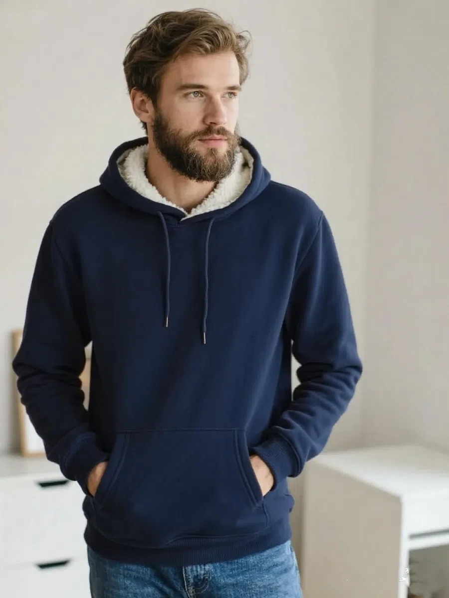 Sudaderas con Capucha para Hombre Invierno