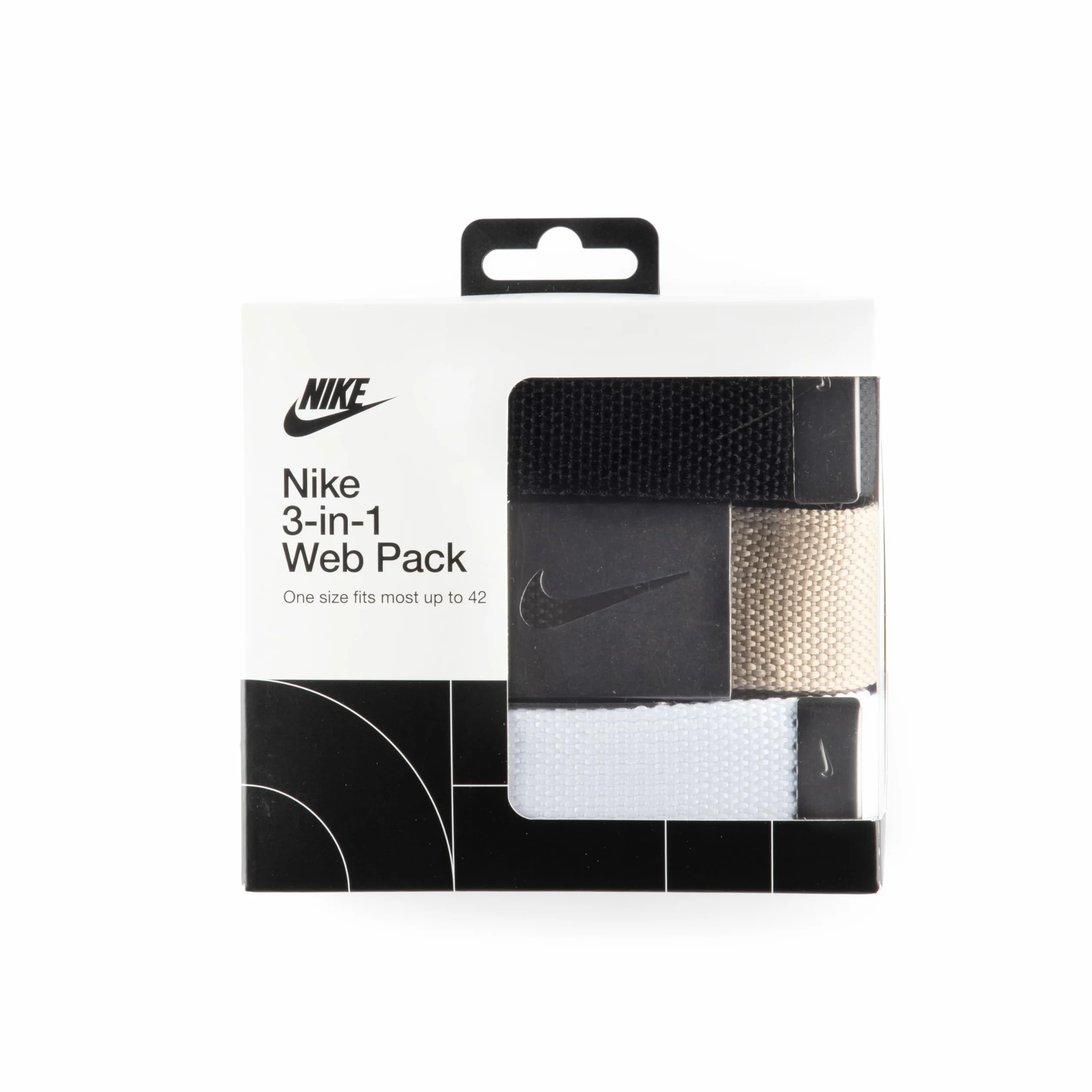 NIKE 3 Pack Web Belt Cinturón Hombre