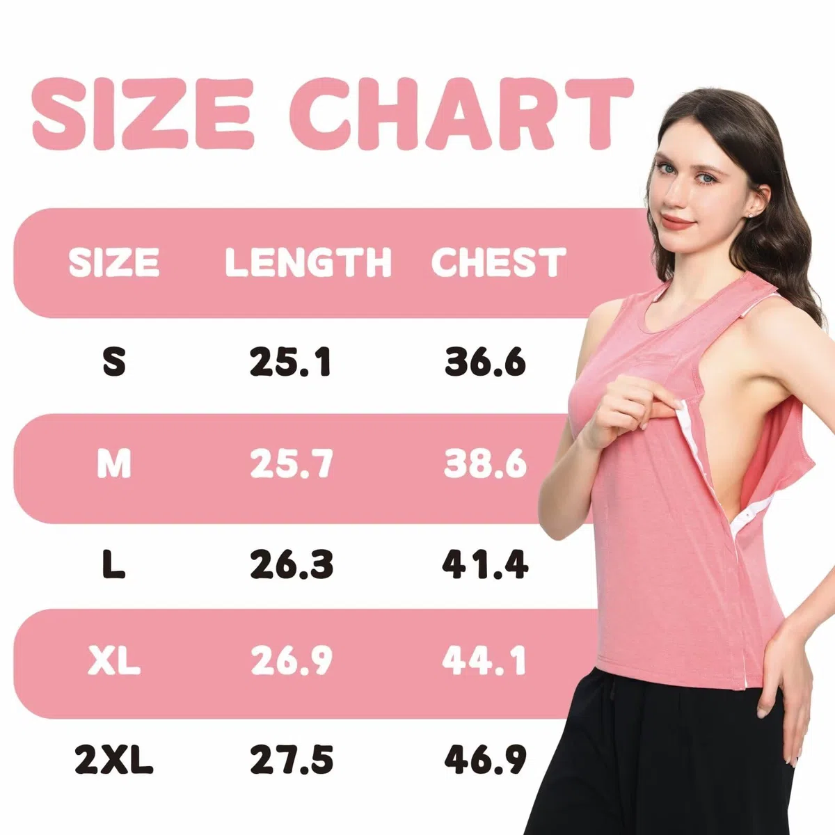 Landofgenie Camiseta Médica para Mujer con Botones – Ropa Postoperatoria para Hombro/Quimioterapia – Camiseta de Apertura Rápida