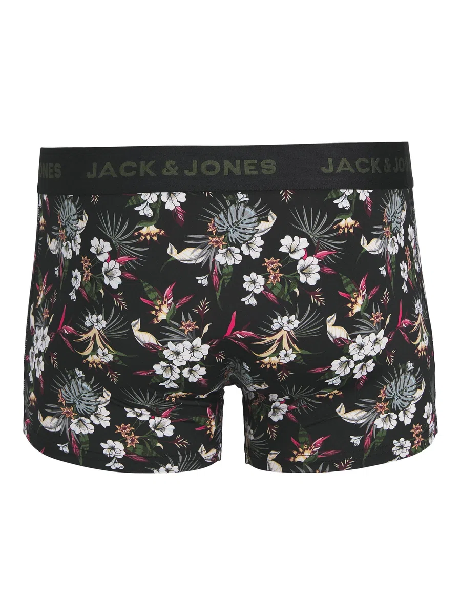 Jack & Jones Jacflower Micro Fiber 3 Pack Bóxer Hombre (Pack de 3)