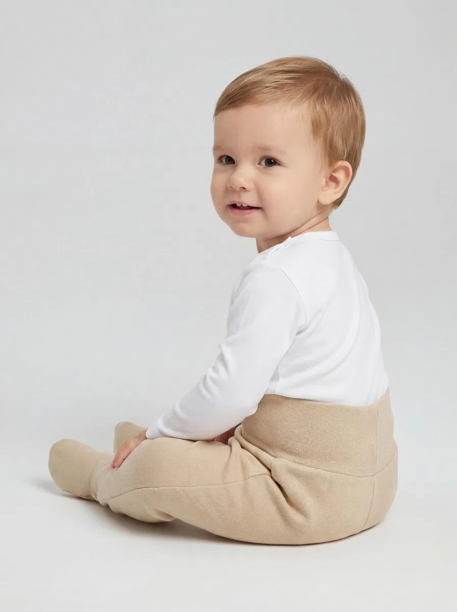 TupTam Pantalón con Pies de Bebé NIños NIña Pack de 5