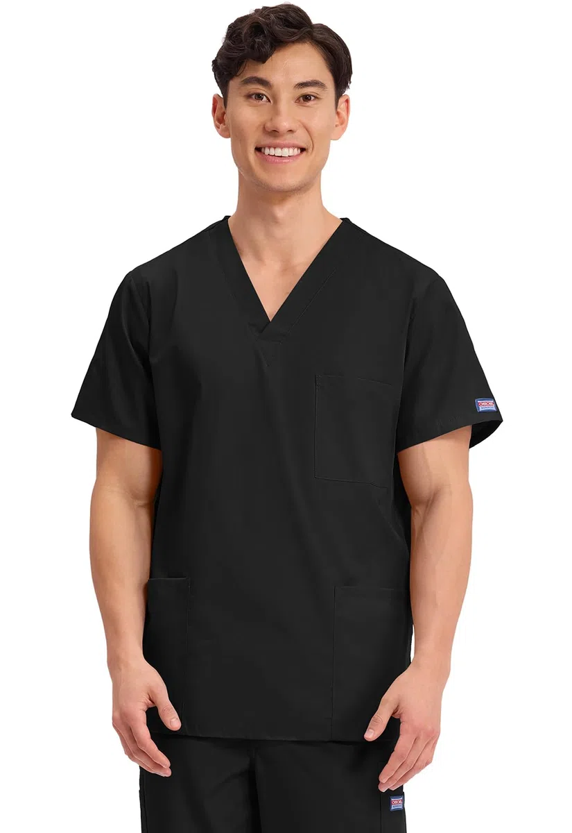 Cherokee Camiseta Quirúrgica Original con Cuello En V ● ~ Camiseta de Uniforme Médico Com Gola V Originaloriginals con Cuello En V Camisa quirúrgica con Cuello en V Originals Hombre (Pack de 1)