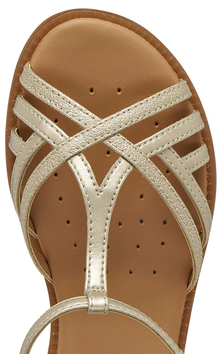 Geox J Sandal Karly Girl, Sandalia Niñas