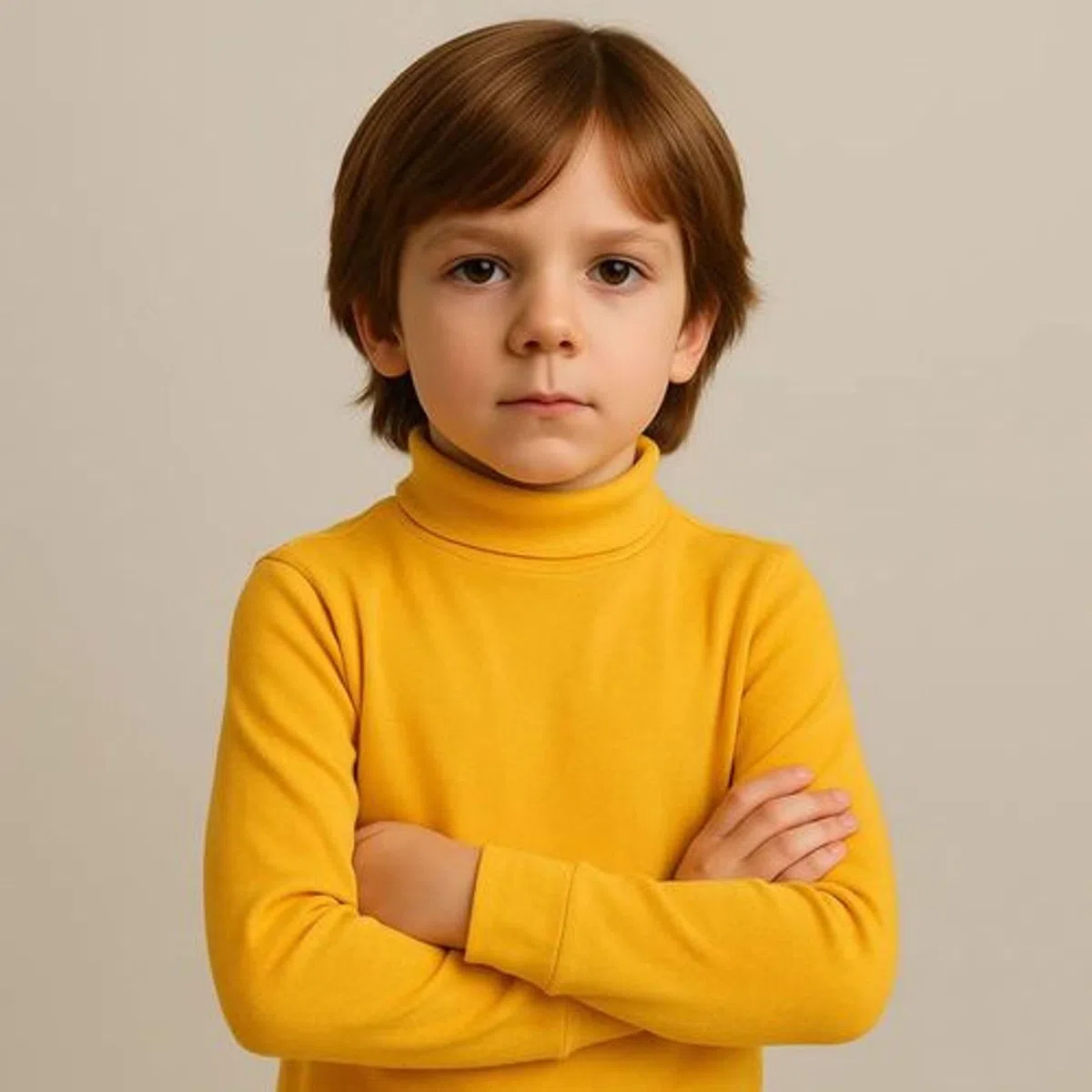 BABIDU BABIDU-7000 Camiseta, Amarillo, 12 años Unisex niños