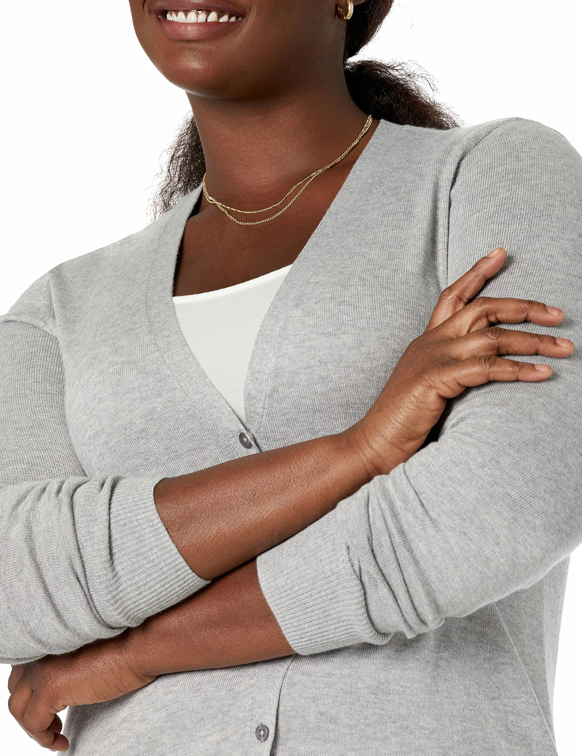 Amazon Essentials Jersey Ligero Tipo Cárdigan Mujer