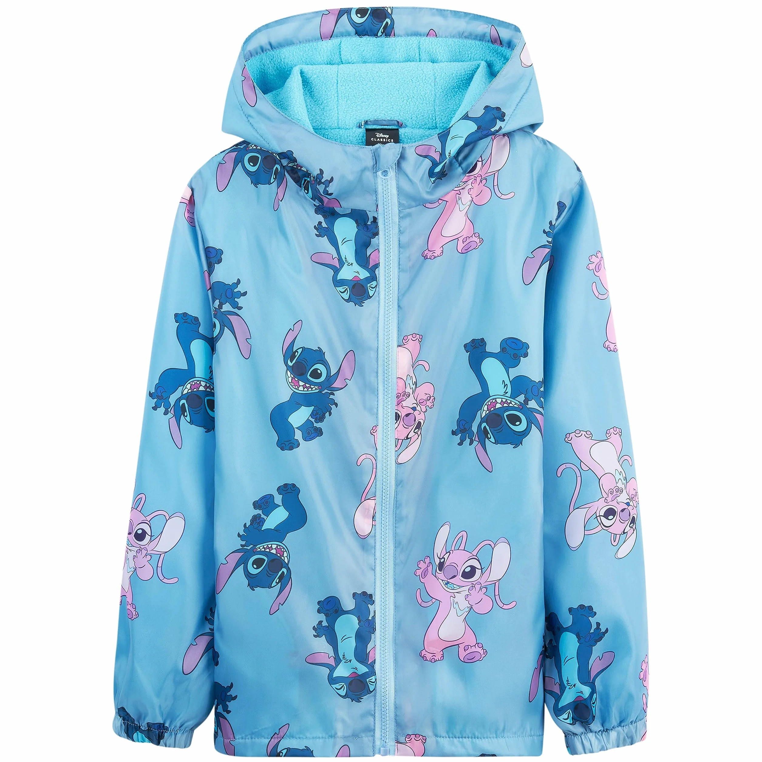 Disney años Chaqueta Impermeable Niña Chubasquero Niña Abrigo Rainwear Ropa Niña Lluvia Lilo y Stitch Regalos Niña 4-14 Años