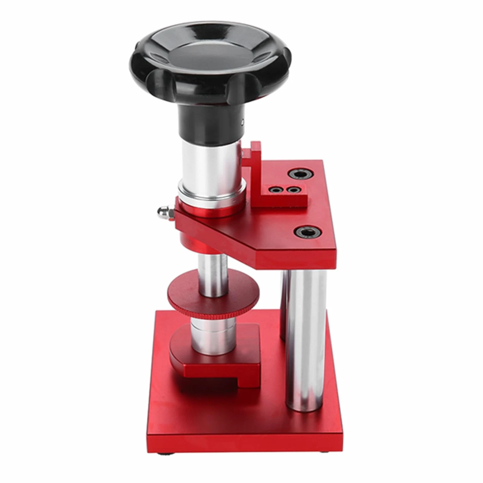 lyrlody Kit de Prensa de Reloj con 20 Troqueles, Herramienta de Reparación de Tapa de Caja