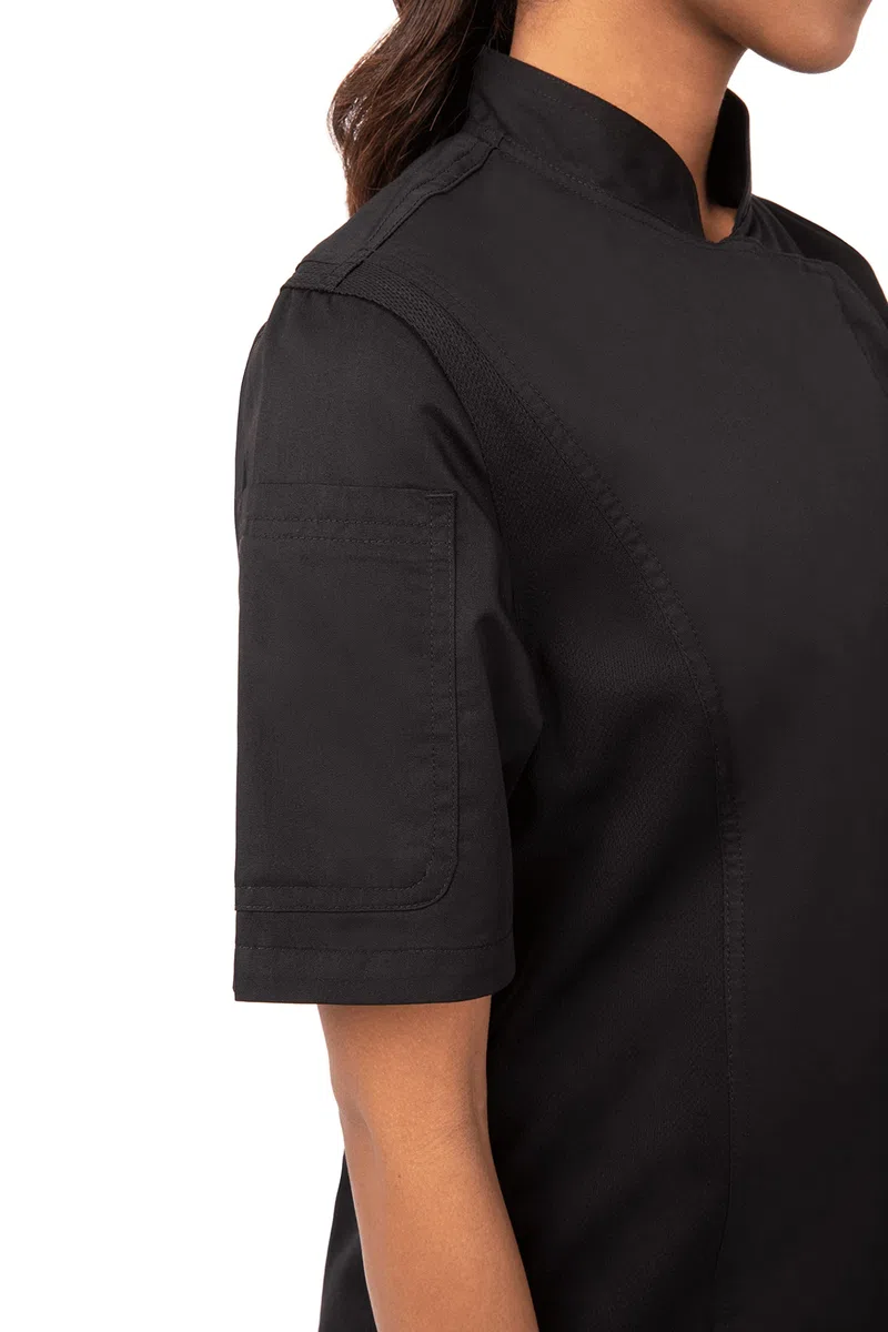 Chef Works Abrigo de Chef Springfield Chaqueta de chef Mujer