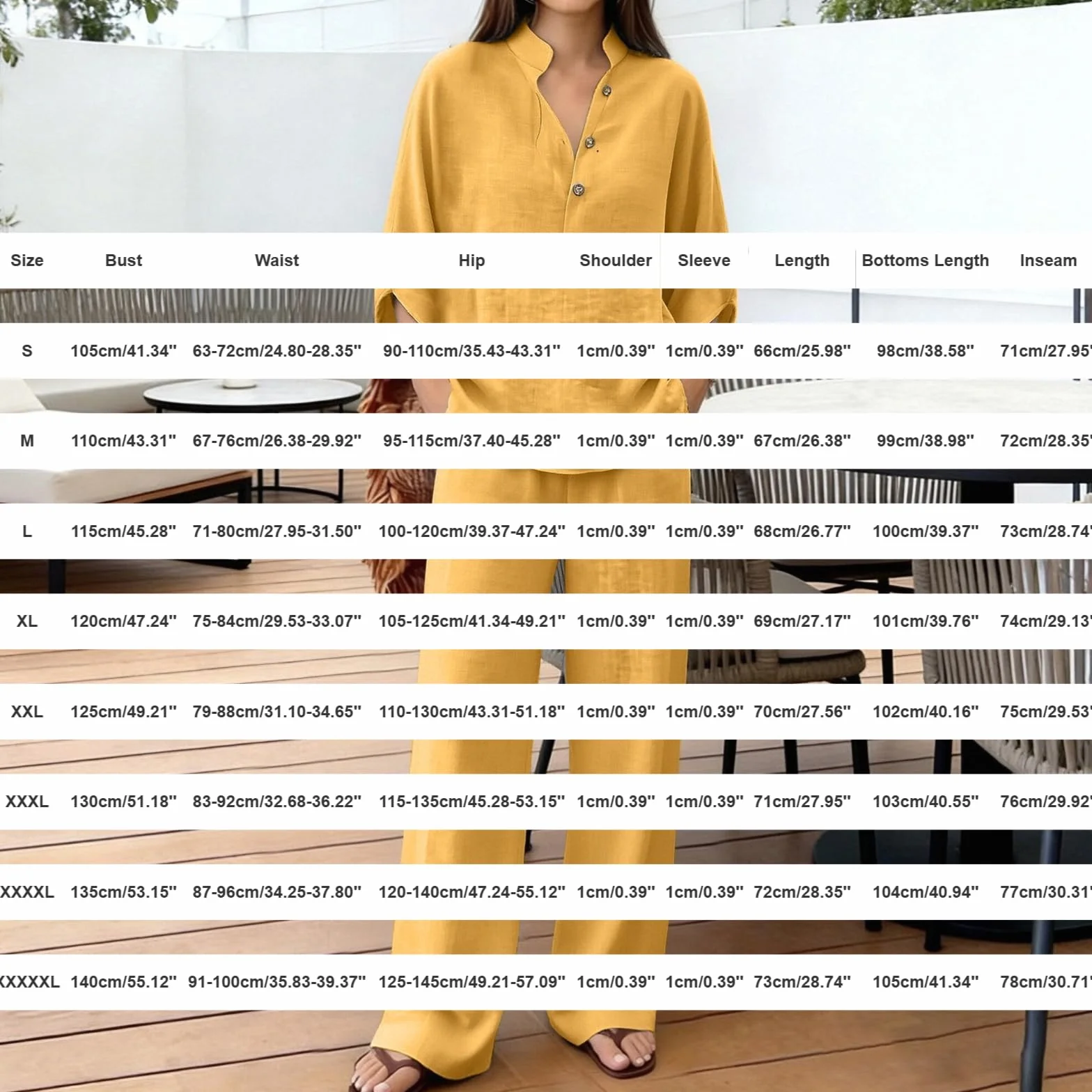 Summer Co Ord - Conjuntos de 2 piezas para mujer, ropa de algodón y lino, cuello en V, manga 3/4, pantalones de pierna ancha con bolsillo, conjuntos de ropa de descanso para mujer