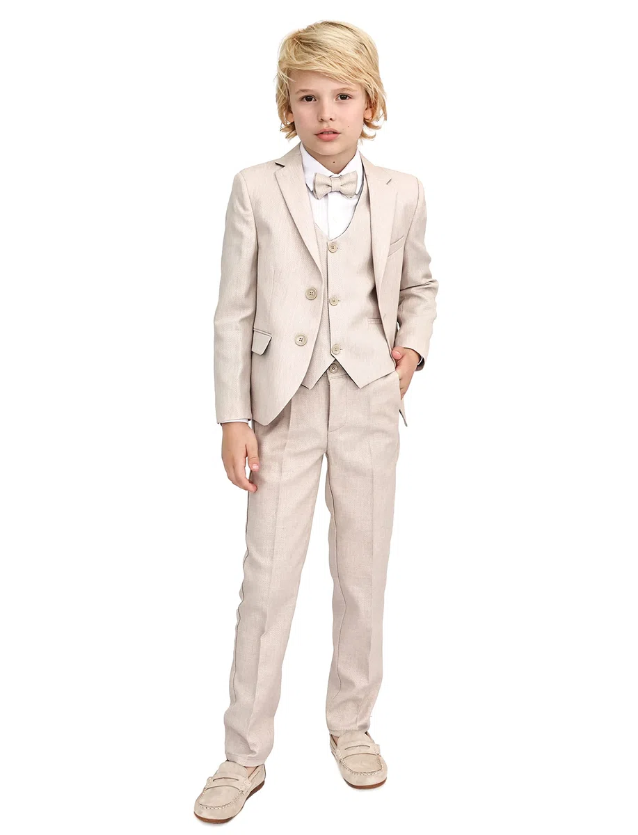 Lilax Conjunto de Traje Formal de 5 Piezas para niños