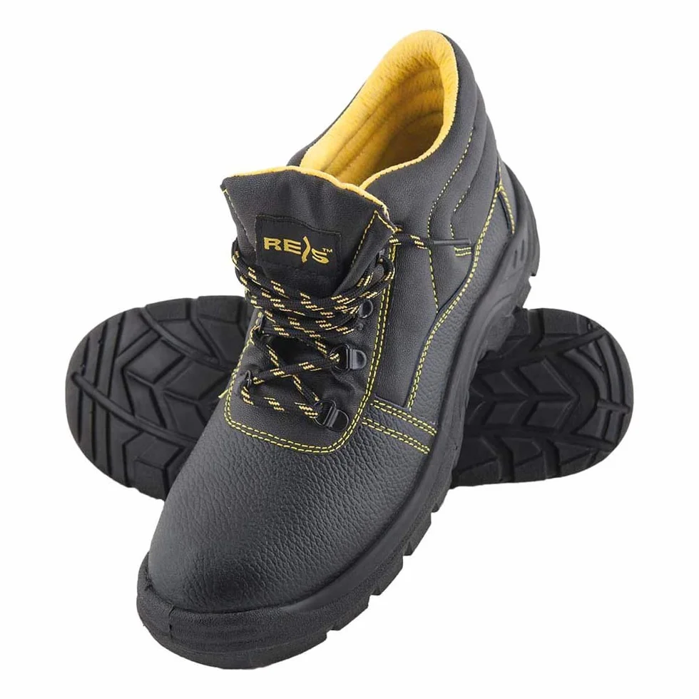 Reis Bryes-T-Sb_43 Yes - Zapatos de seguridad, color negro y amarillo, talla 43