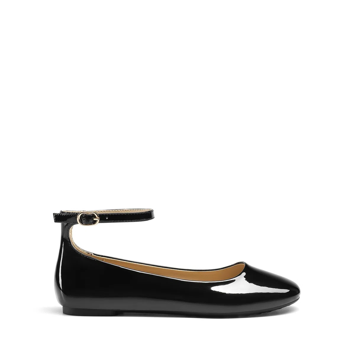 DREAM PAIRS Bilarinas Mujer Zapatos Comodos Planos Clasico con Correa Tobillo