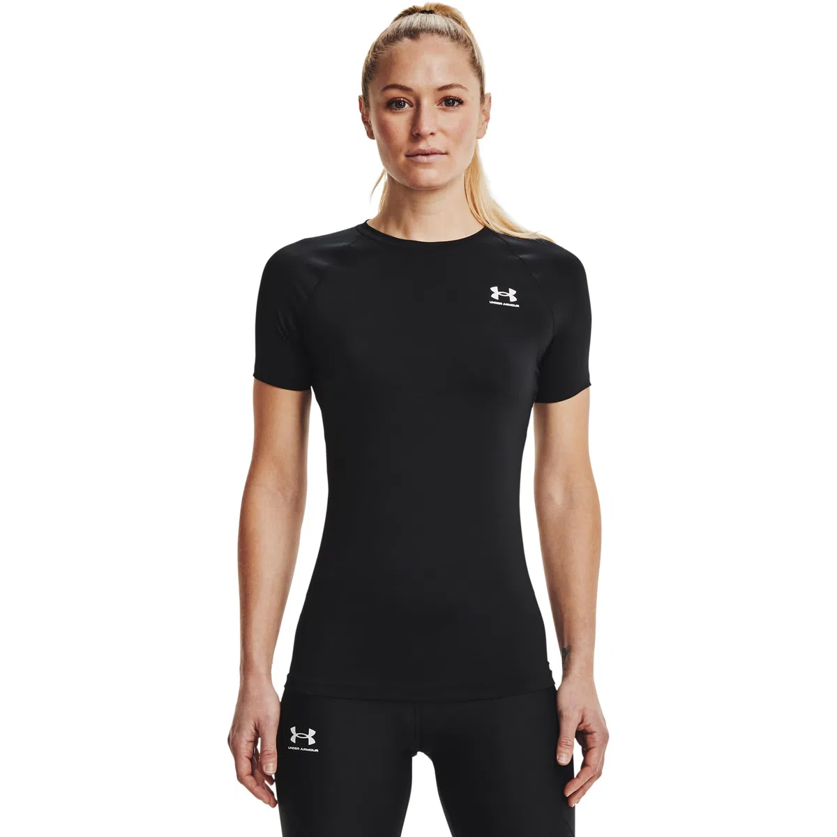 Under Armour Heatgear Compression Short-Sleeve T-Shirt Camiseta Mujer