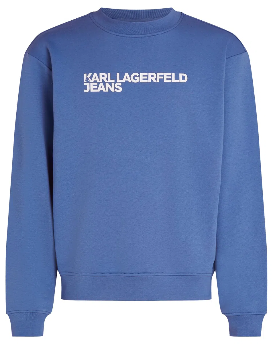 KARL LAGERFELD JEANS Hombre Regular Essential Logo Sweatshirt
