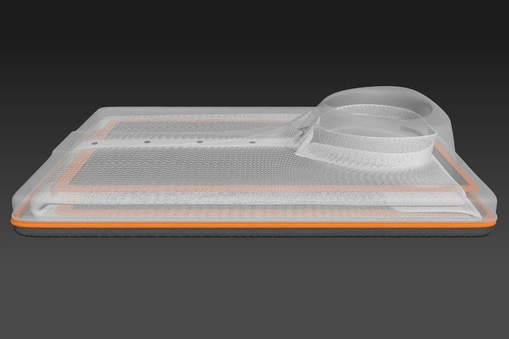 Packshi - Funda rígida de Viaje para Camisas con Almohadilla DE Plegado de Doble Cara. La ÚNICA Funda Que Permite Plegar Camisas sin dejarlas Arrugadas.