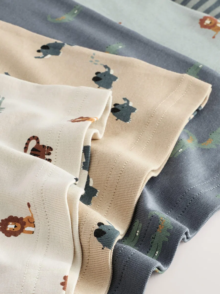 NEXT Niños Pack de 5 camisetas sin mangas 100% algodón