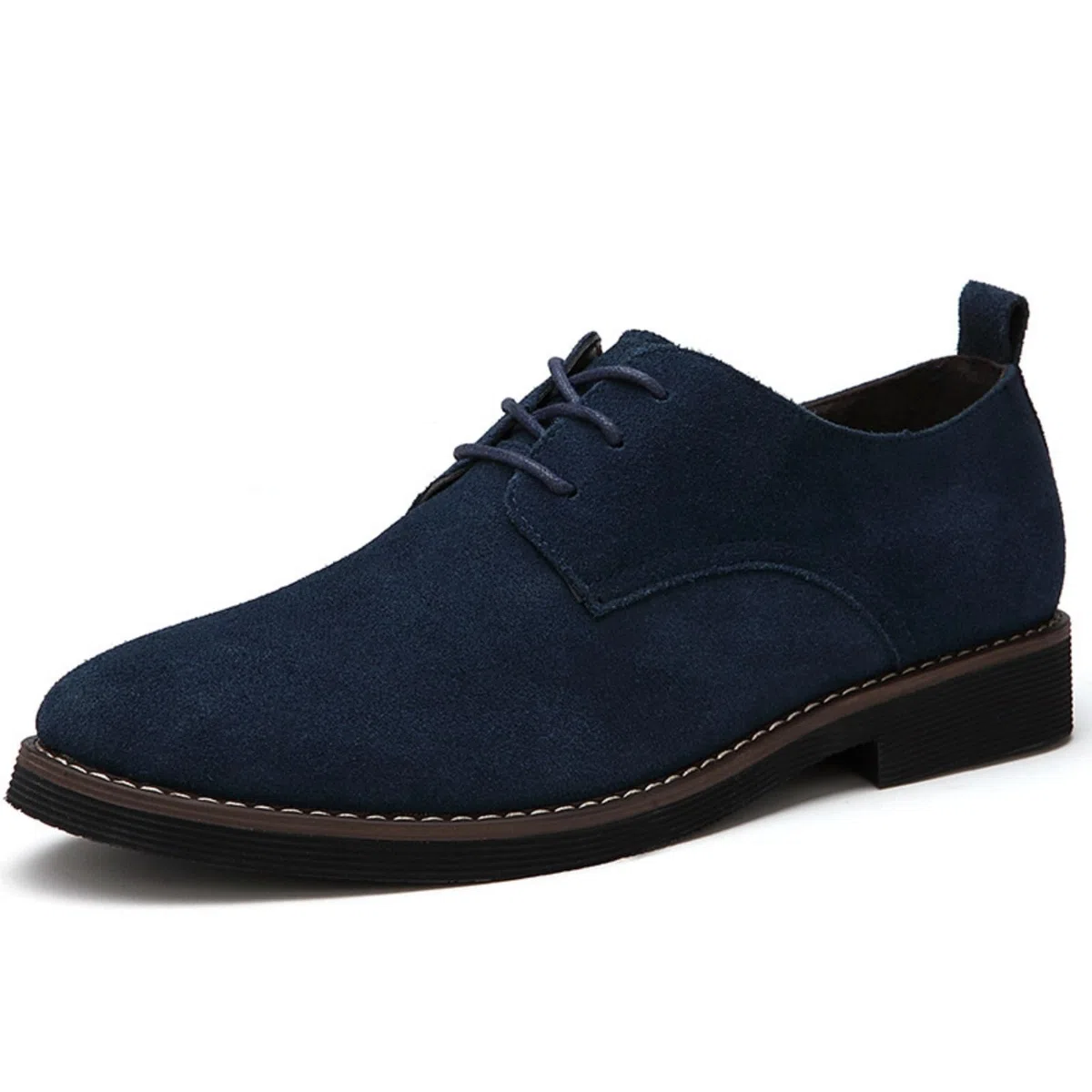 Hixingo Zapatos de Vestir Hombre Sin Cordones, 39-48 EU Zapatos de Cuero Modernos Zapatillas Vestir Hombre Verano Antideslizante Suela de Goma para Negocios, Bodas