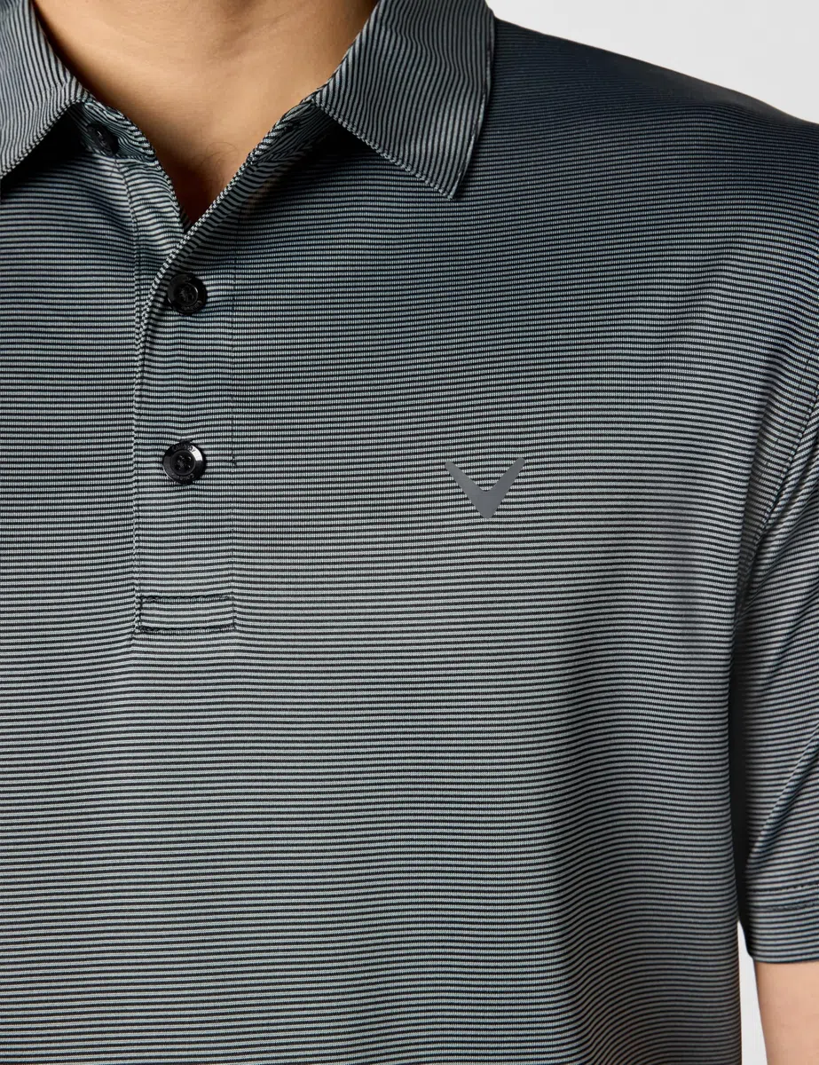 Callaway Pro Spin - Camisa de Golf de Manga Corta de Línea Fina (Grande, Alta Y Regular) Polo Hombre (Pack de 1)