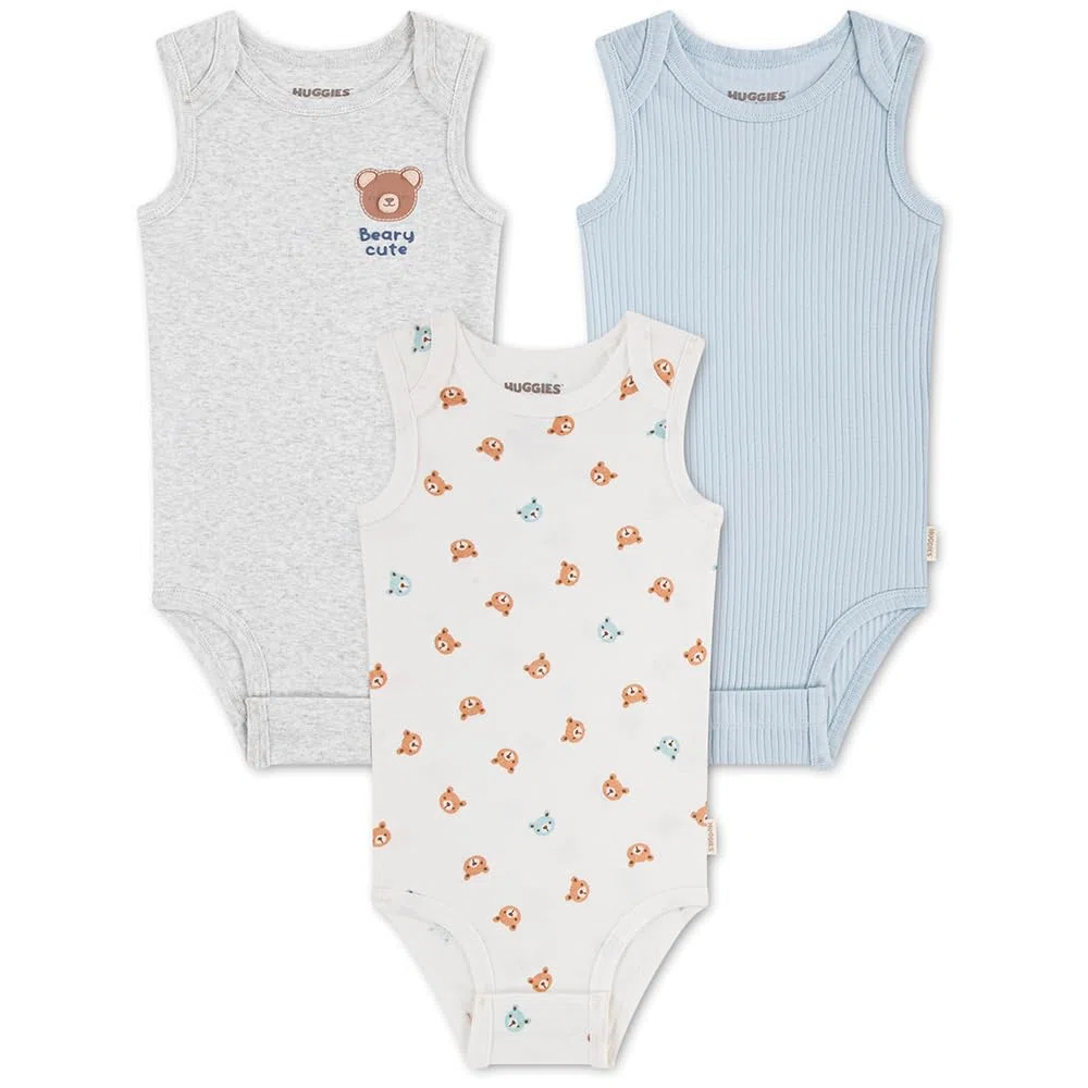 HUGGIES Z3303 HUGGIES Paquete de 3 correas Bebé-Niños (Pack de 3)