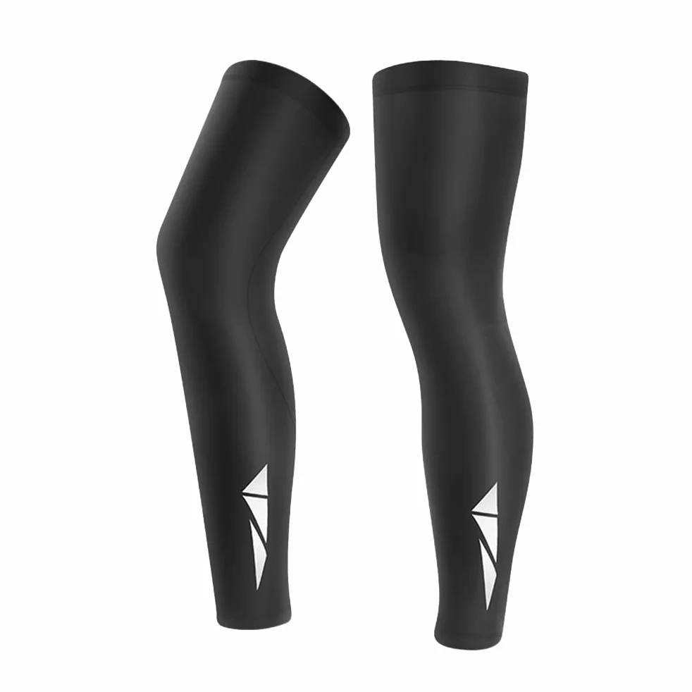 Mangas largas de pierna, protección solar, seda de hielo, mangas de compresión para correr, baloncesto, fútbol, ciclismo, fitness