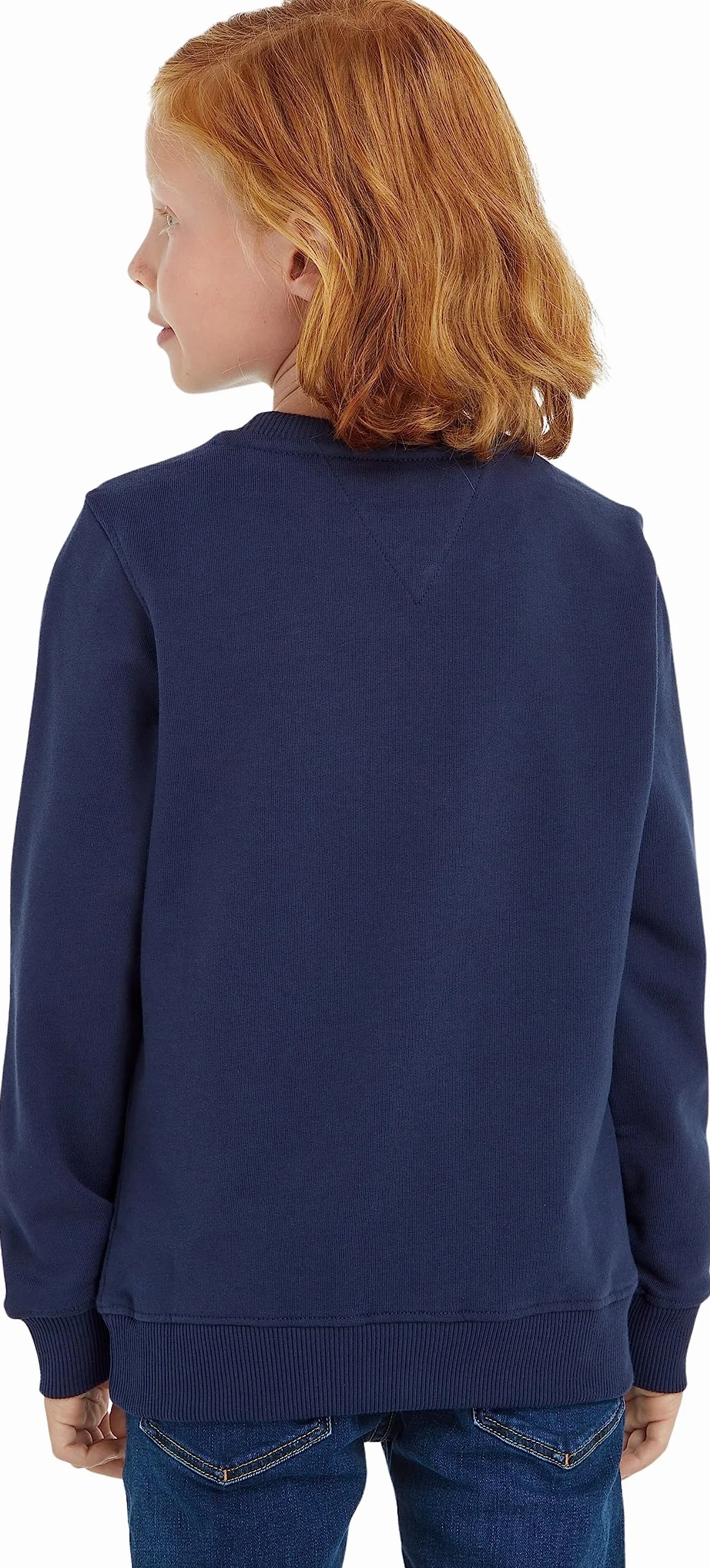 Tommy Hilfiger Sudadera Infantil Unisex Essential Sweatshirt sin Capucha