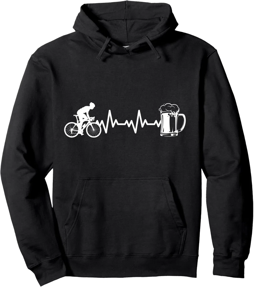 Ciclismo Urbano Bici - Ciclista Bicicleta Sudadera con Capucha