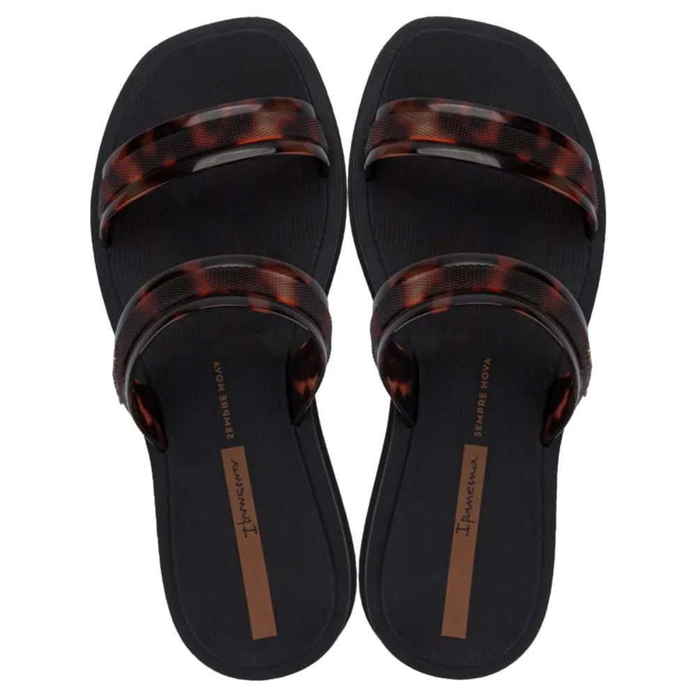 IPANEMA - Chanclas de piscina o diario,sandalias 100% Goma,playeras antideslizantes,animal print,de pala, para: Mujer