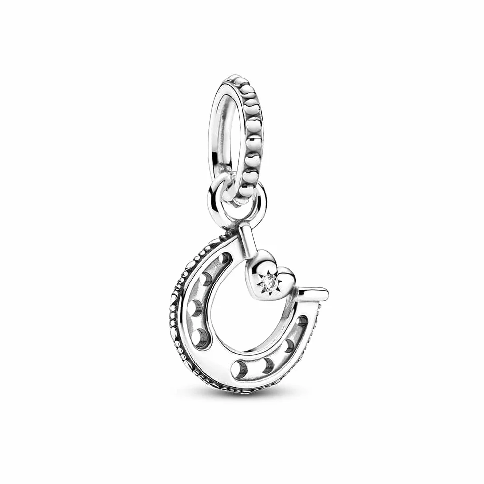 Charm colgante Herradura de la Suerte 799157C01 mujer plata