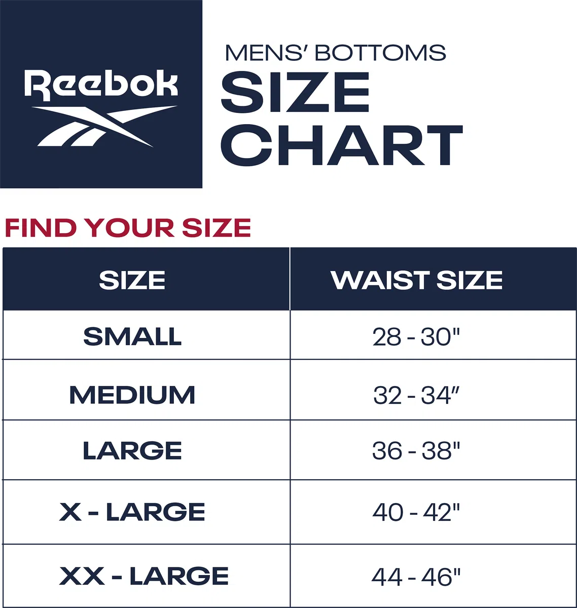 Reebok Leggings de rendimiento para hombre, capa base atlética larga John Leggings (S-XL)