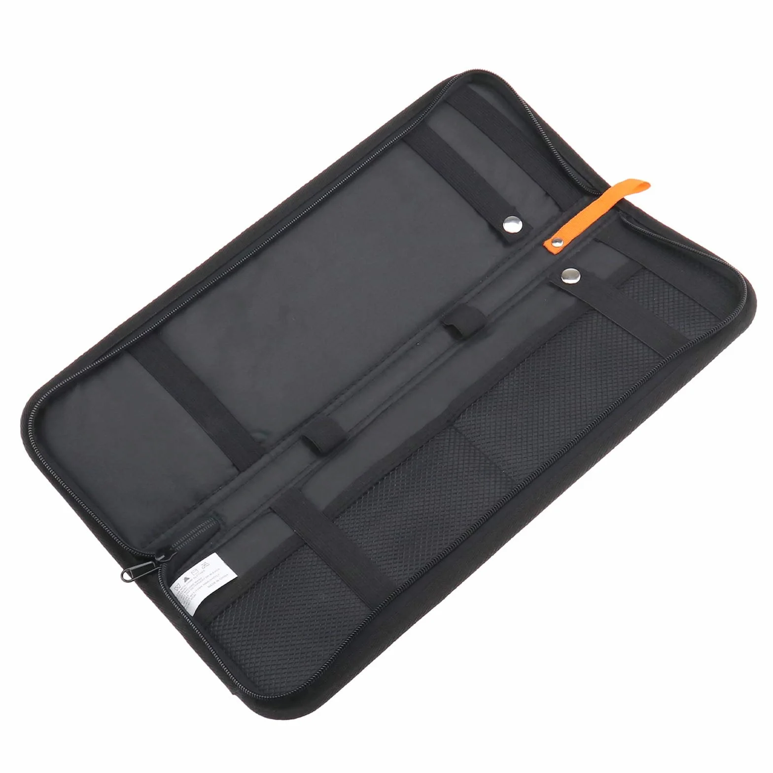 Gemelos portátiles y elegantes de nailon negro para hombre, organizador de viaje de negocios, bolsa de almacenamiento, 16 x 5 x 0.8 pulgadas