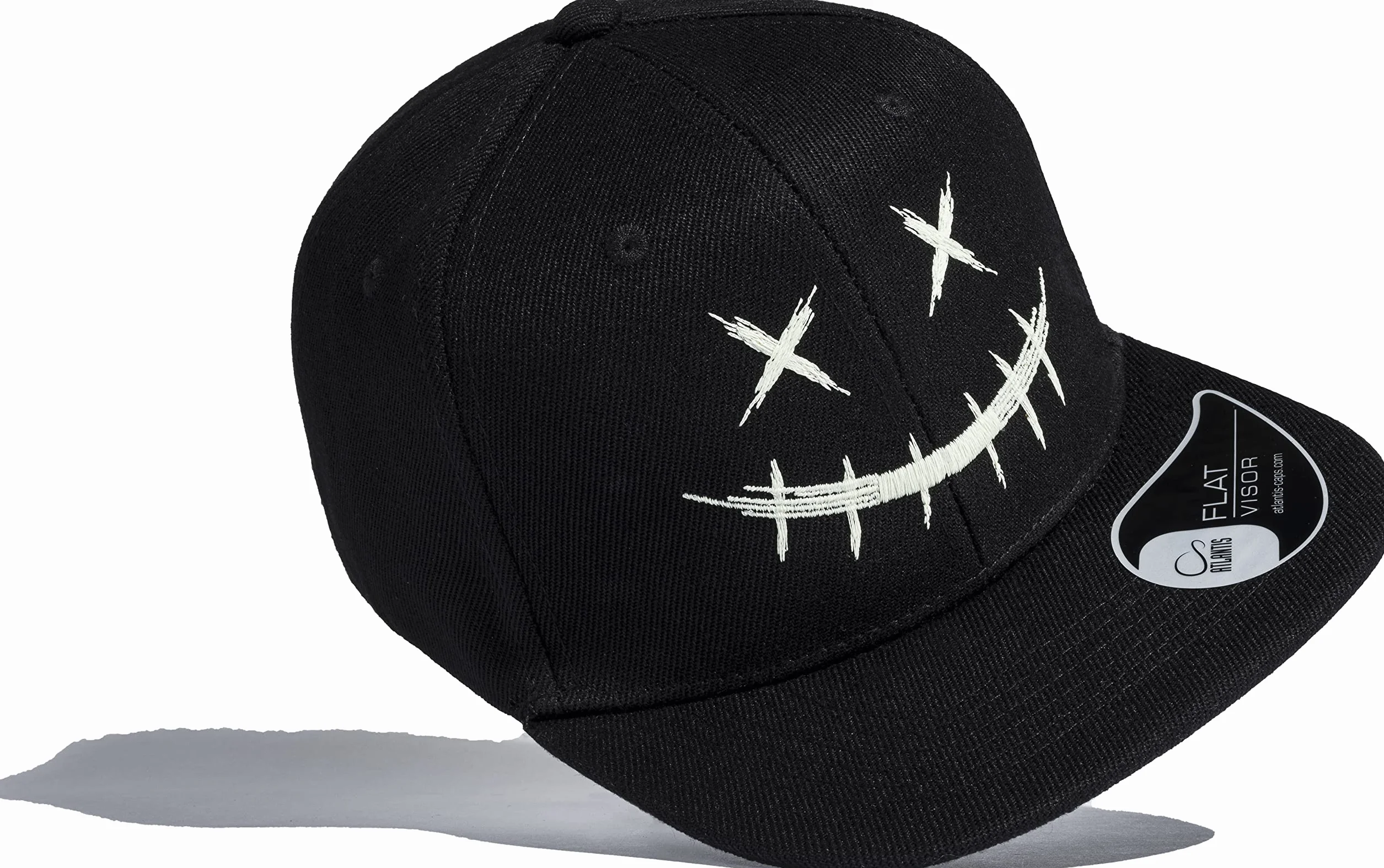 Gorra para niños: Scary Smile – Glow in the Dark Basecap – Gorra luminosa – Gorro para niño Cappy