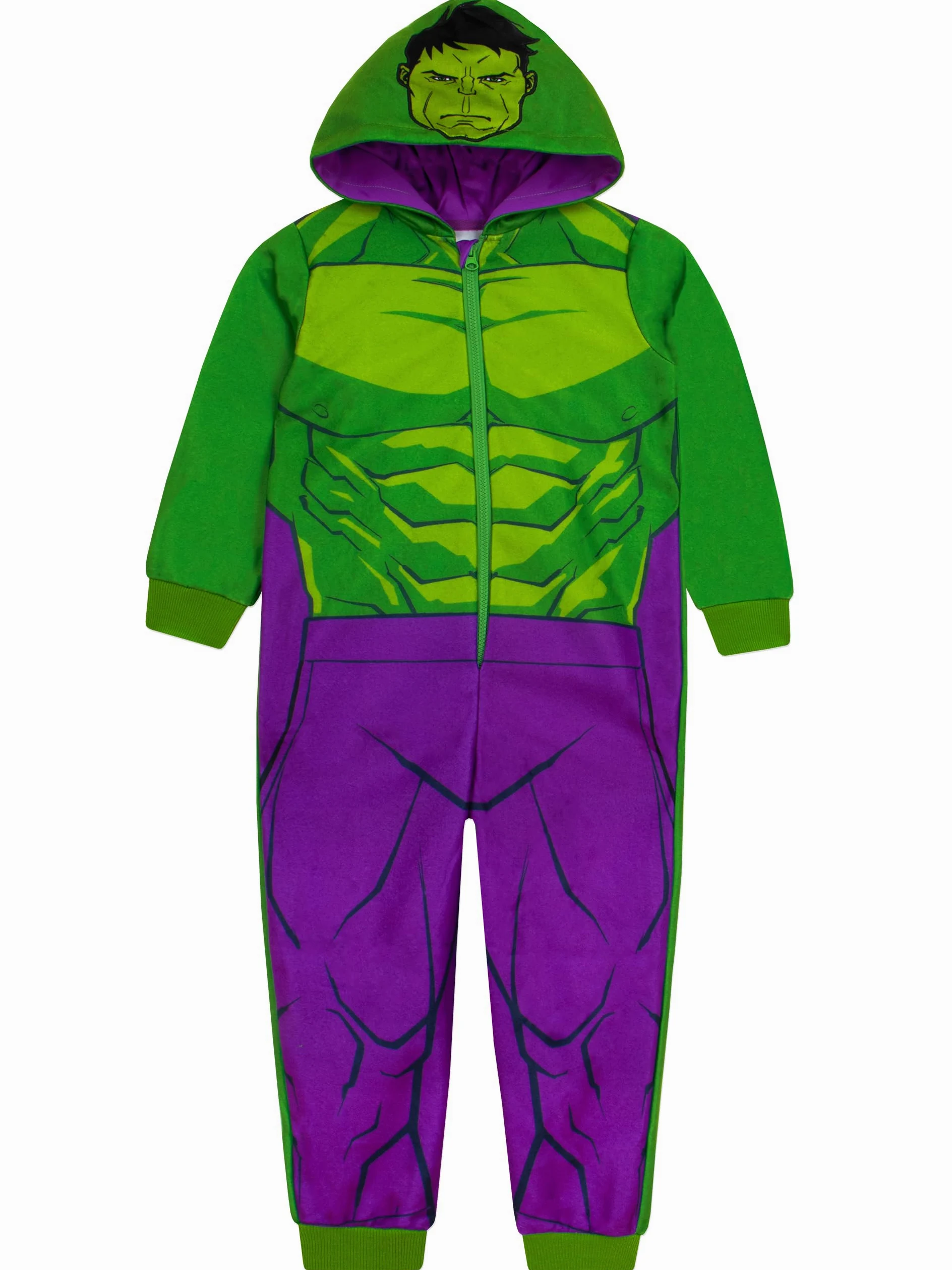 Marvel Pijama Niño | Hulk Pijamas Polares | Pijama Polar Niño | Pijama Manta | 2 E 12 Años