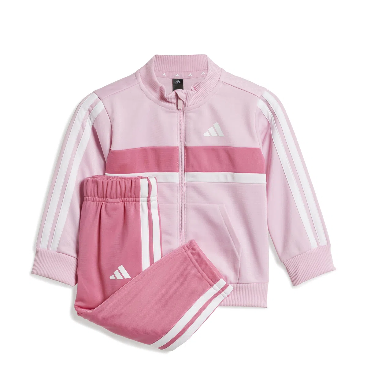 adidas Unisex bebé SEASONAL ESSENTIALS TIBERIO 3 STRIPES TRICOT TRACKSUIT
