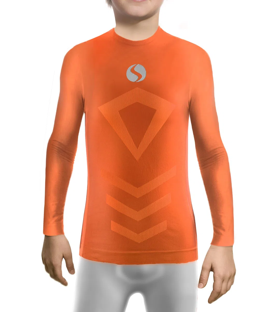 Sesto Senso Camiseta Térmica para Niño Manga Larga Camiseta Deportiva