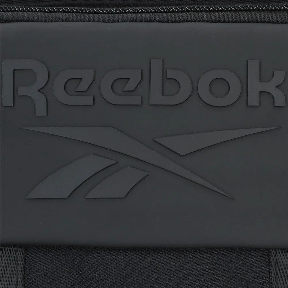 Reebok Baltimore Bandolera Mediana Negro 17x22x8 cm Poliéster by Joumma Bags