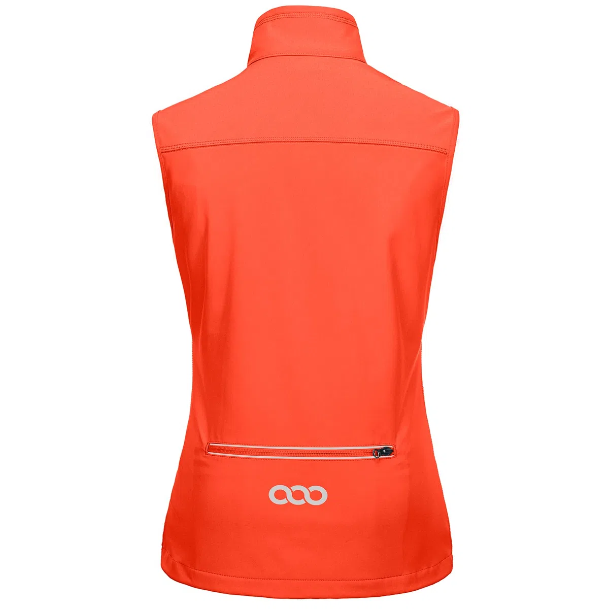 33,000ft Chaleco ligero para mujer, impermeable, cuello alto, softshell para ciclismo, chaqueta reflectante sin mangas para equitación, correr, golf, senderismo, pesca