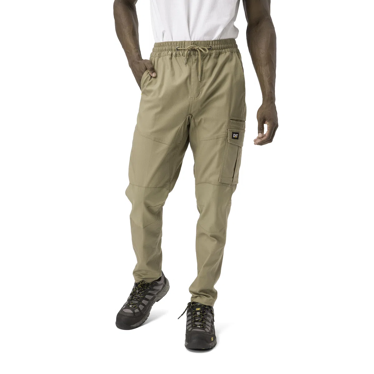 Cat Slim Fit Work Cargo Pant Pantalones de utilidades de Trabajo para Hombre