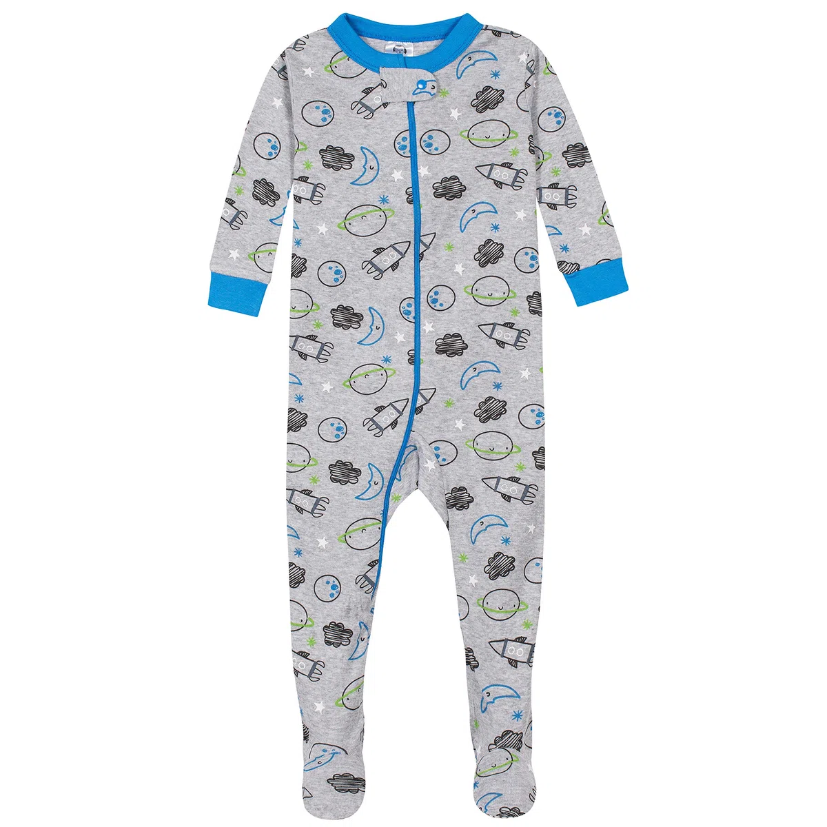 Gerber 4-Pack Footed Footed Pajamas Zapatillas para bebé y niño Bebé-Niños