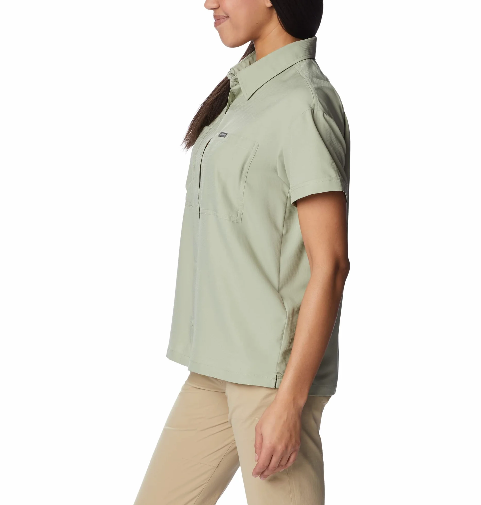 Columbia Silver Ridge - Camiseta de Manga Corta Camisa de Senderismo Mujer (Pack de 1)