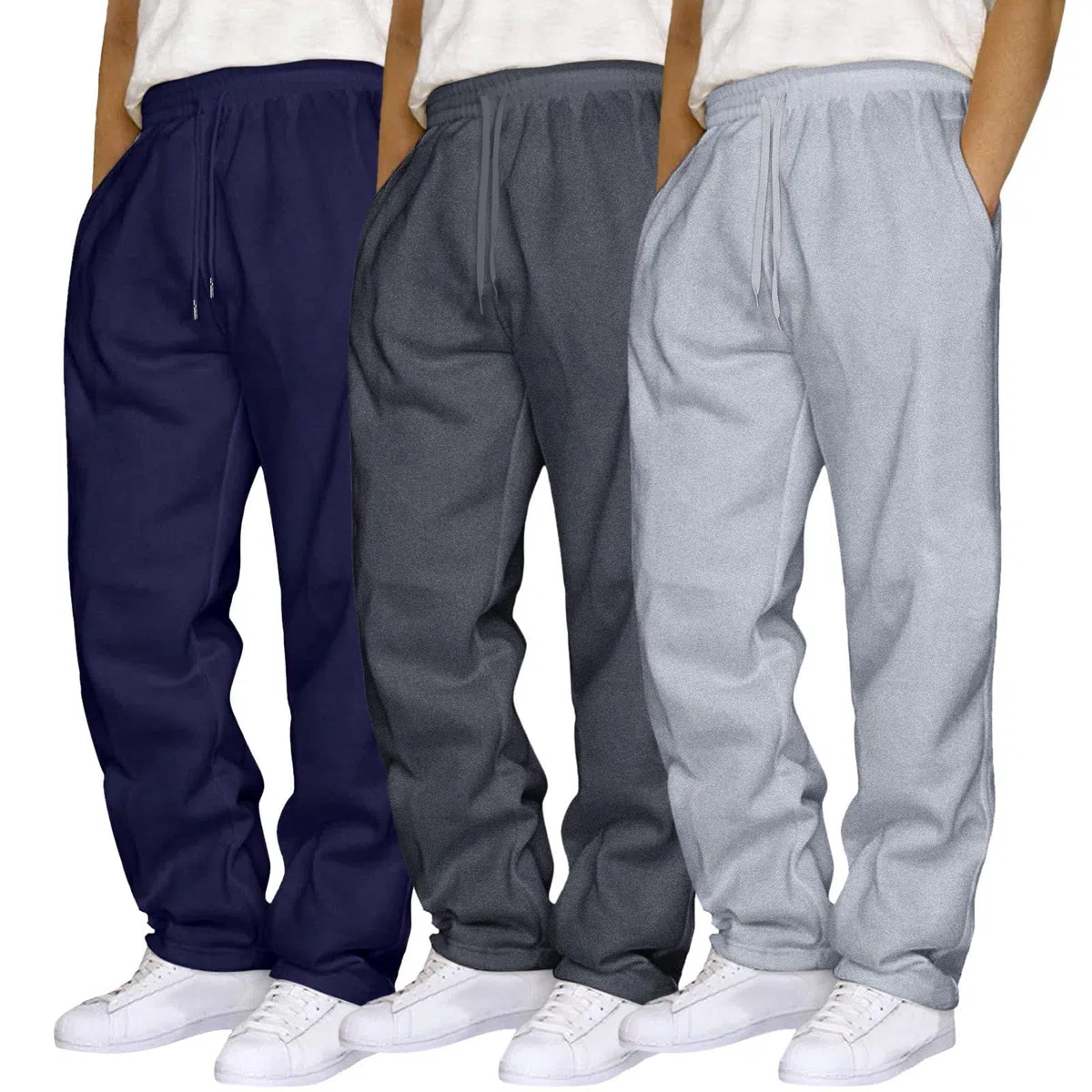 Pantalón Chandal Hombre Verano Pantalón Chándal Hombre Tela Ligera Pantalones Largos De Verano Pantalones De Chándal Trabajo para Recuperado Jogger con Puños
